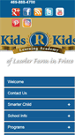 Mobile Screenshot of kidsrkidspreschool.com